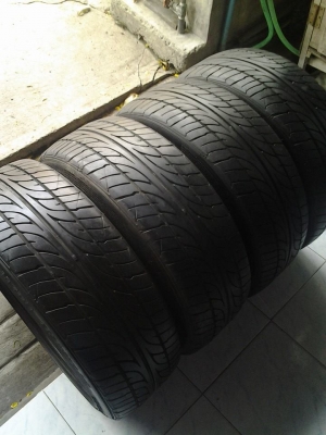 ขายยาง DUNLOP LM703 205-45-17 ปี12 ดอกเต็มๆ ไม่ปะ ไม่บวม ไม่ร้าว พร้อมใส่ถ่วง ชุดละ 5,500 บาท