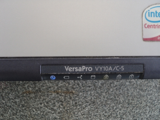 ขายโนตบุคnec versapro vy10 a/c5 ราคา2000ใช้งานได้เลย ขายตามสภาพ