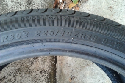 ขายยางสภาพสวย 2  เส้นคับ