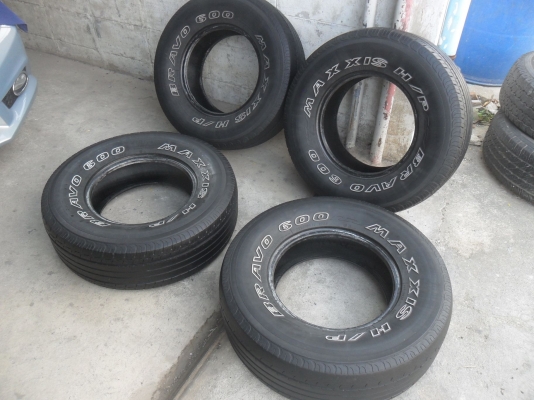 ยาง MAXXI 255/70R15 ปี09 สวยๆ 4 เส้น ราคา 2900 บาท