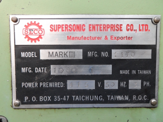 มิลลิ่งตั่งโต๊ะ เกียร์บล็อก สภาพสวย ไฟบ้าน พร้อมใช้ 38000 บาท