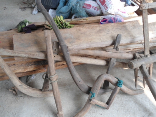 ขายอุปกรณ์ไถนาใช้วัวควายสมัยเก่า สมัยแก่ ขายทั้งหมด