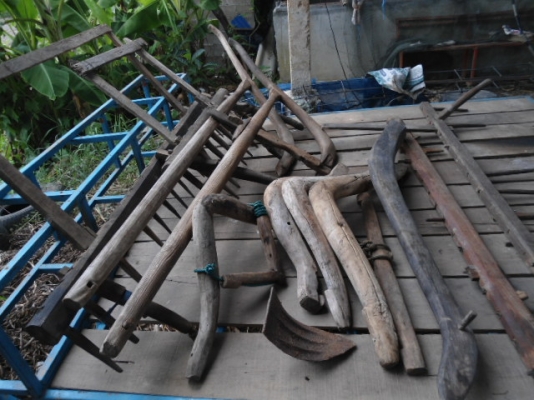 ขายอุปกรณ์ไถนาใช้วัวควายสมัยเก่า สมัยแก่ ขายทั้งหมด