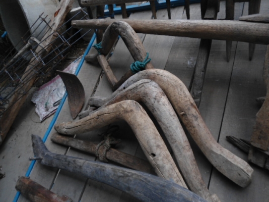 ขายอุปกรณ์ไถนาใช้วัวควายสมัยเก่า สมัยแก่ ขายทั้งหมด