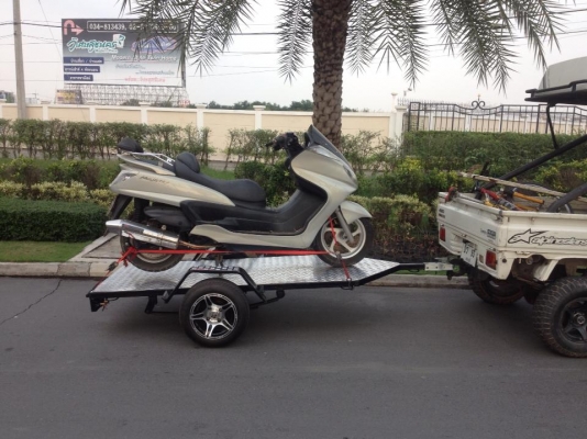 ขาย เทเลอร์ บรรทุกมอไชค์ พื้นมิเนียม ราคาถูก