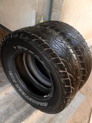 DUNLOP GRANDTREK  AT3  มี 2 เส้น โทร.081-427-3941