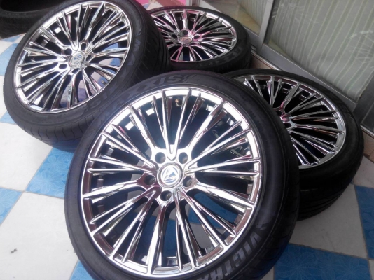 vip 18/5/114et40 กว้าง8"พร้มยางปี12 225/45/18สวยๆราคาถูก