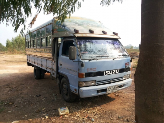 ขายด่วน รถหกล้อโดยสาร ISUZU NPR 130, 5.0 เมตร สภาพพร้อมใช้