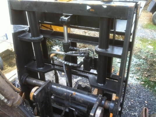 ขายปากกาหนีบถังหมุนได้ สำหรับติด รถยก 2-3 ตัน