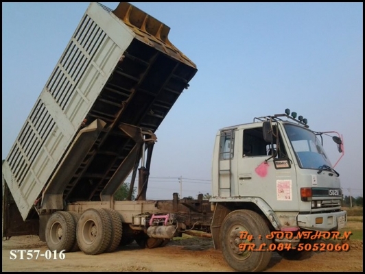 ขายด่วน รถบรรทุก 10 ล้อดั้ม ISUZU ROCKY 195 แรง นางฟ้าแท้ ดั้ม  สภาพพร้อมใช้งาน ราคาสุดคุ้ม