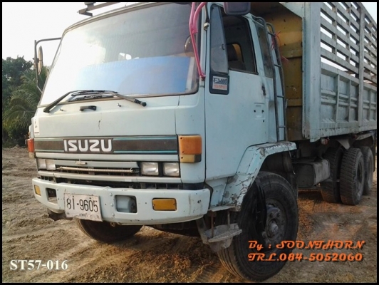 ขายด่วน รถบรรทุก 10 ล้อดั้ม ISUZU ROCKY 195 แรง นางฟ้าแท้ ดั้ม  สภาพพร้อมใช้งาน ราคาสุดคุ้ม