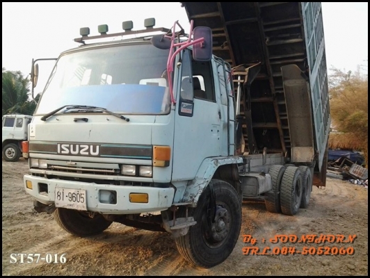 ขายด่วน รถบรรทุก 10 ล้อดั้ม ISUZU ROCKY 195 แรง นางฟ้าแท้ ดั้ม  สภาพพร้อมใช้งาน ราคาสุดคุ้ม