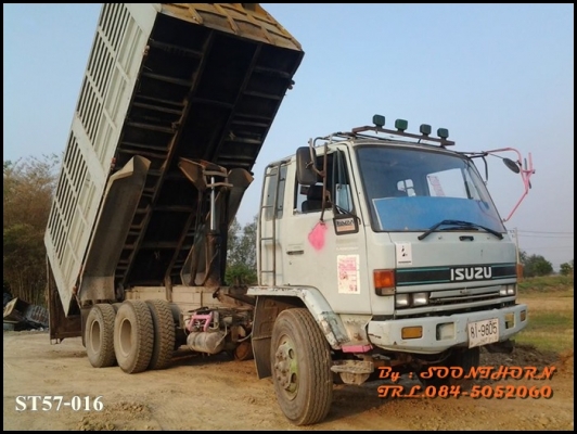 ขายด่วน รถบรรทุก 10 ล้อดั้ม ISUZU ROCKY 195 แรง นางฟ้าแท้ ดั้ม  สภาพพร้อมใช้งาน ราคาสุดคุ้ม