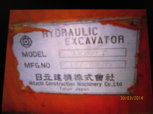 ขายรถแบคโฮ.HITACHI.EX.200-2-มีใบอินวอย์--เก็บงานนิดหน่อย--ขายตามสภาพครับ--