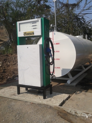 ขายตู้จ่ายน้ำมัน+ถังน้ำมัน9000 ลิตร 95000 บาท