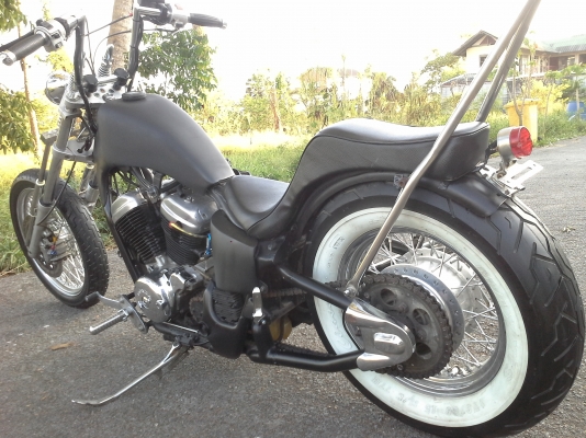 Honda Steed400cc.หน้าแต่งสปิงเกอร์ ยางหลังขอบขาว คาร์บูเดี่ยวยุ่นแท้