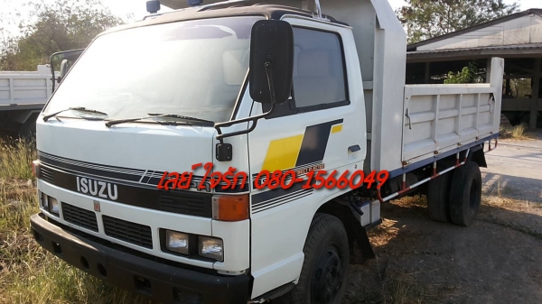 ***ขายแล้วครับขอบคุณ Truck2hand ขาย6ล้อดั๊มดินสวยๆ ISUZU 115 ห้างแท้ตัวแรกปี33 (คัสซี7xxx) เกียร์ยาว เครื่อง4BD1 115เครื่องดี แน่นแรง ช่วงล่างFหลัง หน้า6น็อต คัสซีดีสวยไม่ปะไม่ดาม กระบะดั๊มเหล็ก3.60ม.สภาพสวยพื้นสวยข้างสวย ดั๊มยิงหลัง หัวเก๋งสวยภายในดีคอนโ