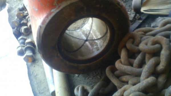 กระบอกอาร์ม(กระบอกบนสุด) รถแบคโฮ ฮิตาชิ อีเอ๊กซ์ ๒๐๐ ขีด ๒ ครบชุด