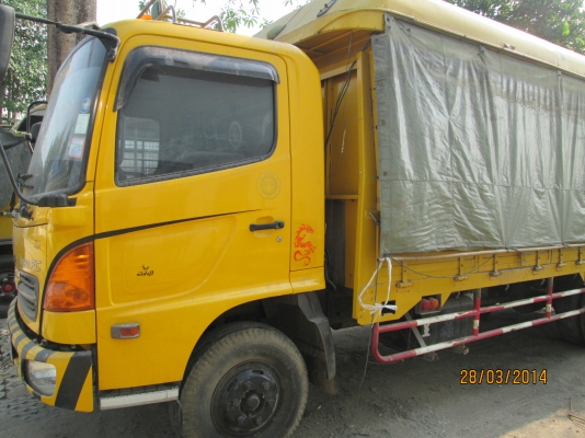 HINO-FGเมกก้า.ปี49สวยจัดยาว5.50เมตร.มือ1ออกห้าง.ใช้น้อยสภาพสวยพร้อมใช้---ราคา820,000บ