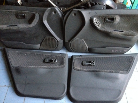 เเผงประตู civic95ครบชุดหน้าหลังเก่าญี่ปุ่นสภาพสวย