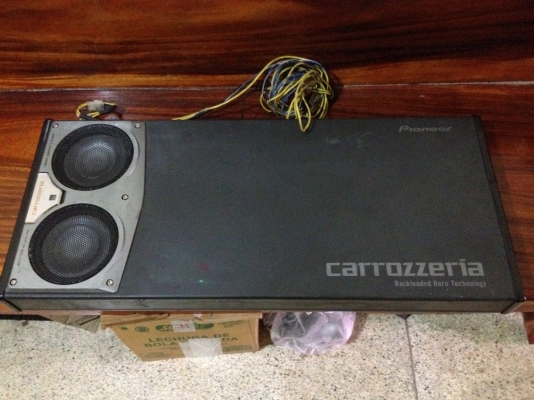 pioneer subwoofer ts-wx1600aเเอมในตัว200wเก่าญี่ปุ่นสภาพสวย