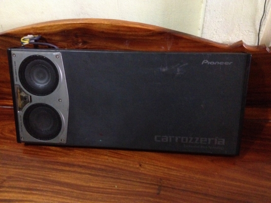 pioneer subwoofer ts-wx1600aเเอมในตัว200wเก่าญี่ปุ่นสภาพสวย