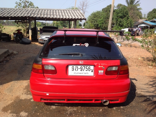 ขายCivic 3Door ลงเครื่อง Vtec 1600 CC พร้อมขับหล่อๆ เที่ยวสงกรานต์