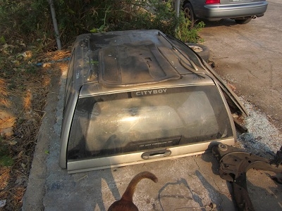 หลังคาเสมอเก๋งใส่ไมตี้แค็ป