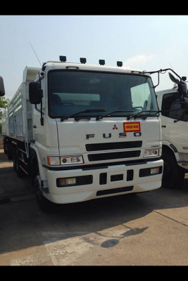 ขายฟูโซ่ 380 แรงม้า กระบะดั๊มพ์ แม่-ลูก