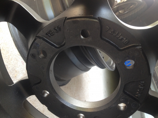 ขายล้อแม็ก TE 37 ขอบ 16 พร้อมยาง michelin  215/65/16  สภาพสวยครับ