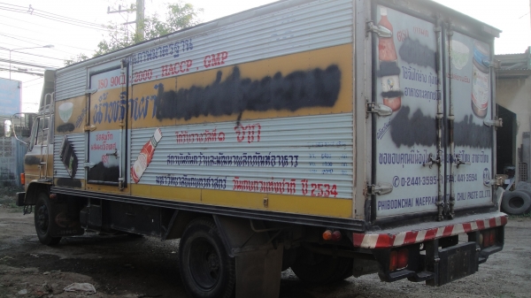 ตู้แห้งมีเนียม HINO ยาว 6.50ม.สภาพสวยพร้อมใช้