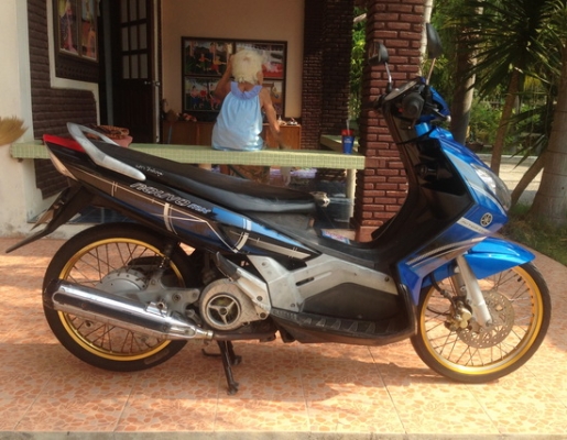 ***ขาย Yamaha Nouvo จดปี48 เอกสารชุดโอนครบเครื่องเดิม พร้อมใช้***