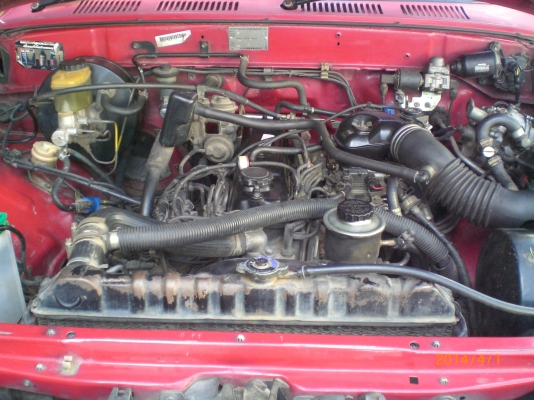 toyota mighty-x แค็บ YN-90 สภาพเดิมๆบางๆไม่เคยทำสี