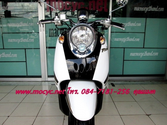 Fino PS รถเดือน ม.ค ปี 56 สีขาวดำ รถเดิมๆ ราคาโปรโมชั่น แถมฟรี  หมวกกันน็อก 21900