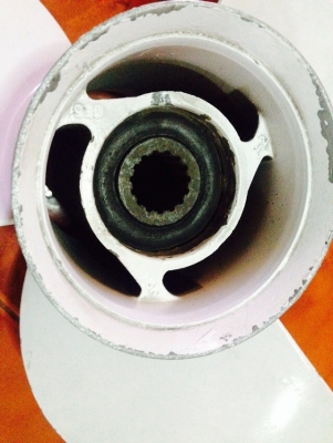 ขายใบพัดเครื่องยามาฮ่า60-90 พิท15 สภาพสวย (ขายแล้ว..ส่งไปจันทบุรีแล้วครับ)