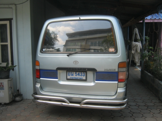 ขายรถบ้านแท้ๆ รถตู้หัวจรวด TOYOTA 2500 CC ปี96 มือเดียวออกห้าง รถใช้ส่วนตัว