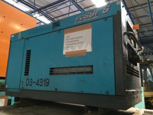 เครื่องลม AIRMAN PDS90S มือสองพร้อมใชงานจากญี่ปุ่น เครื่องลม AIRMAN PDS90S มือสองพร้อมใชงานจากญี่ปุ่น