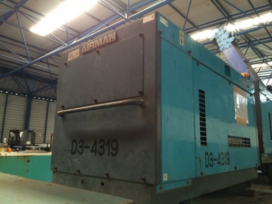 เครื่องลม AIRMAN PDS90S มือสองพร้อมใชงานจากญี่ปุ่น เครื่องลม AIRMAN PDS90S มือสองพร้อมใชงานจากญี่ปุ่น