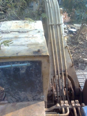 ขายรถแบ็คโฮ komatsu pc 120-1 เครื่องเดิม ปั๊มเดิม รถทำงานอยู่ เอกสารสัญญาซื้อขาย