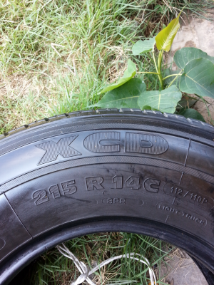 ขายยาง XCD215r14..กลางปี 12(ขายแล้วครับ..ส่งไป ปราจีนบุรี)