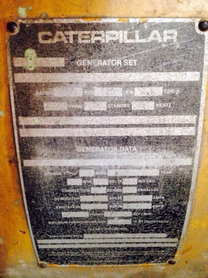 ขายไดปั่นไฟ CATERPILLAR 520 KW-650 K.V.A.