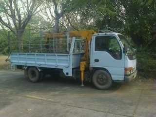 Isuzu nkr ปี39 ติดเครน สภาพดี ขายถูก มาแล้วจ้า