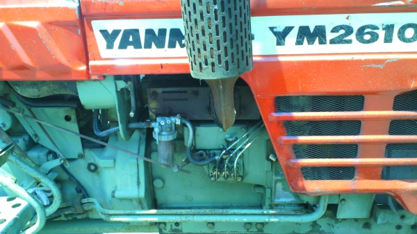 รถไถ ยันม่าร์ YM2610 d ขับโฟว์วีล รถเก่าญี่ปุ่น อุปกรณ์แถมฟรี มีจอบหมุนพร้อมใช้ ๑ ชุด.