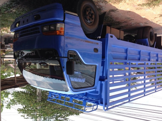 ขายรถบรรทุก 6 ล้อ ISUZU NPR 120 แรง หัวการ์ตูน (รถห้างมือเดียว) รถสภาพดีสวยมาก สภาพพร้อมใช้งาน เอกสารพร้อมโอน