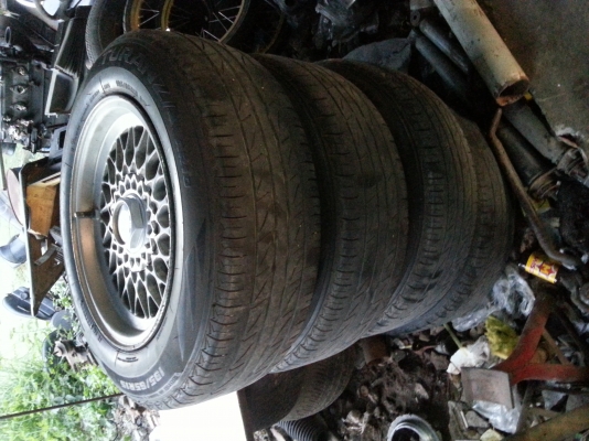 ขายล้อถอดออกจาก bmw e12 ยาวสวย