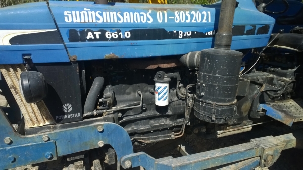 รถไถ NEW HALLAND AT6610 รถสวย แห้ง สภาพดี พร้อมใช้ เล่มทะเบียน...