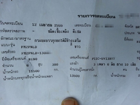 รถอีซูซุ 6 ล้อ ตู้เย็น  NPR 120 แรงม้า. ปี 42  ( ฝาขาว )  สนใจติดต่อ 081 - 6079515