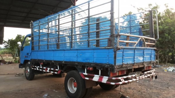 ***ขายแล้วครับขอบคุณ Truck2hand ขาย6ล้อสภาพดีราคาเบาๆ MITSU CANTER FE449TA 115 ห้างแท้ปี38 เครื่องเดิมเกียร์ใหญ่ เกียร์ยาว เครื่อง4D34 115HP เครื่องดีแน่นๆแห้งดีไม่เยิ้ม เกียร์J 6เกียร์เฟืองช้า ช่วงล่างเดิม คัสซีสวยไม่ปะไม่ดาม กระบะพื้นเหล้กตีนเป็ด คอกเหล