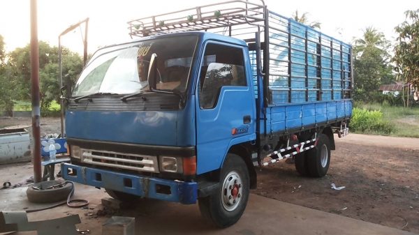 ***ขายแล้วครับขอบคุณ Truck2hand ขาย6ล้อสภาพดีราคาเบาๆ MITSU CANTER FE449TA 115 ห้างแท้ปี38 เครื่องเดิมเกียร์ใหญ่ เกียร์ยาว เครื่อง4D34 115HP เครื่องดีแน่นๆแห้งดีไม่เยิ้ม เกียร์J 6เกียร์เฟืองช้า ช่วงล่างเดิม คัสซีสวยไม่ปะไม่ดาม กระบะพื้นเหล้กตีนเป็ด คอกเหล