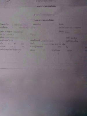 รถฮีโน่ 10 ล้อดั้ม 251 แรงม้า. ปี 54  ( ขายแม่ , ลูก )   สนใจติดต่อ 081 - 6079515